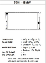 CSF BMW 2 Series (F22/F23) / BMW 3 Series (F30/F31/F34) / BMW 4 Series (F32/F33/F36) A/T Radiator