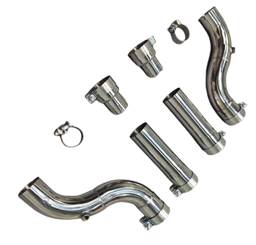 Ford Mustang GT 5.0L S550/S650 304SS 3" Catless Exhaust Mid Pipes

