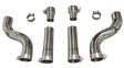 Ford Mustang GT 5.0L S550/S650 304SS 3" Catless Exhaust Mid Pipes

