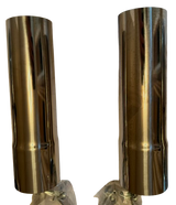 Ford Mustang GT 5.0L S550/S650 304SS 3" Catless Exhaust Mid Pipes

