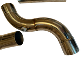 Ford Mustang GT 5.0L S550/S650 304SS 3" Catless Exhaust Mid Pipes

