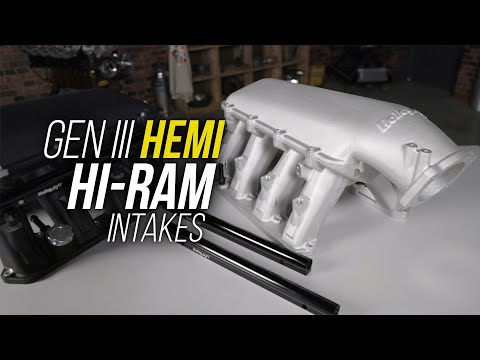 Holley® #300-653BK GEN III HEMI Hi-Ram EFI Intake Manifold Base
