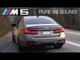 Valvetronic Designs® BMW M5 F90 Valved Titanium Cat-Back Exhaust with 4" OD Tips
