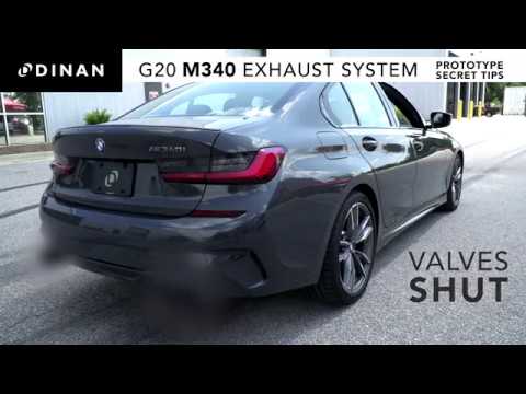 Dinan® (20-24) BMW M340i/M440i 304SS 3" Free Flow Axle-Back Exhaust with 4" OD Black Tips