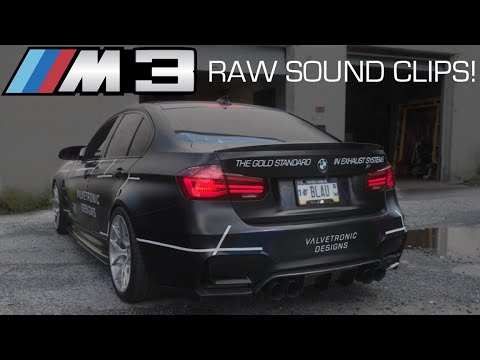 Valvetronic Designs® BMW M3/M4 F8x Valved Sport Cat-Back Exhaust with 4" OD Tips