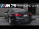 Valvetronic Designs® BMW M3/M4 F8x Valved Sport Cat-Back Exhaust with 4" OD Tips