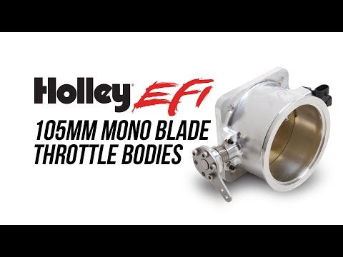 Holley® #112-583 GM LS 105mm Throttle Body with Straight Bore