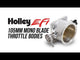 Holley® #112-583 GM LS 105mm Throttle Body with Straight Bore