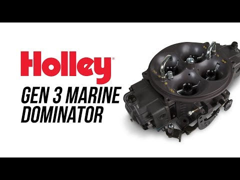 Holley® #0-80903HBM Gen 3 Marine Ultra Dominator Carburetor