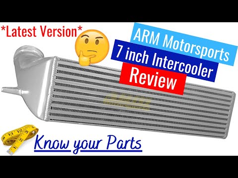 ARM Motorsports® (07-10) BMW 535i N54B30 E60/E61 7" FMIC Intercooler System