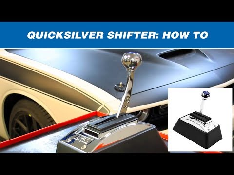 B&M® #81125 (68-72) Chevelle/Camino Automatic Quicksilver Console Shifter Kit