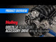 Holley® #20-310BK Ford Godzilla 7.3L High-Mount Black Drive Kit with OE Oiling System