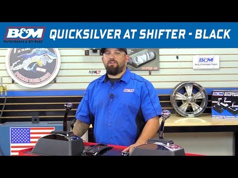 B&M® GM Universal 3/4-Speed Auto Quciksilver Ratchet Shifter

