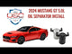 J&L® (24-25) Ford Mustang GT S650 3.0 PCV Side Oil Separator Kit