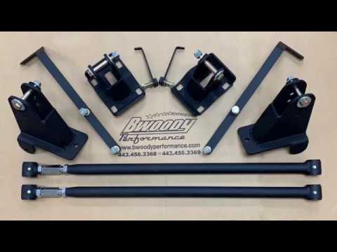 BWoody Performance® (15-23) Ford F-150 Steel Traction Bar System