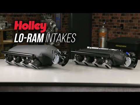 Holley® #300-680 GM LS3/L92 Ultra Lo-Ram Satin Intake Manifold for LS 105mm Throttle Body