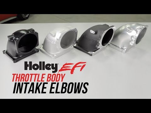 Holley® #300-253 GM LS Billet 4500 EFI Throttle Body Intake Elbow