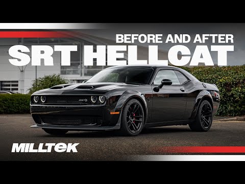 Milltek® (15-23) Dodge Challenger SRT Hellcat 304SS 3" Cat-Back Exhaust with Front Pipe-Back with Active H System
