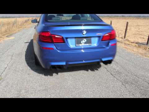 Dinan® (05-10) BMW M5 E60 304SS 3" Free Flow Axle-Back Exhaust with 3.5" OD Tips