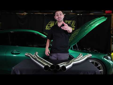 ARM Motorsports® (20-25) BMW M2/M3/M4 G8x 304SS 3" Catless Mid-Pipes