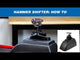 B&M® #81001 (94-04) Mustang AOD/AODE/C4 Auto Ratchet Shifter with Hammer Console