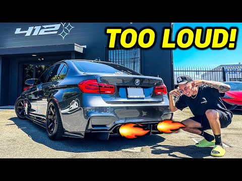 Valvetronic Designs® BMW M3/M4 F8x Valved Sport Cat-Back Exhaust with 4" OD Tips