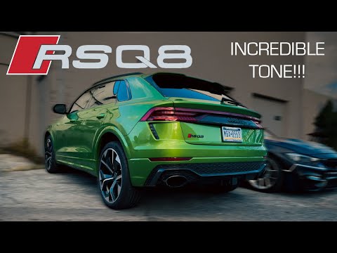 Valvetronic Designs® Audi RSQ8 Valved Sport Titanium Cat-Back Exhaust System
