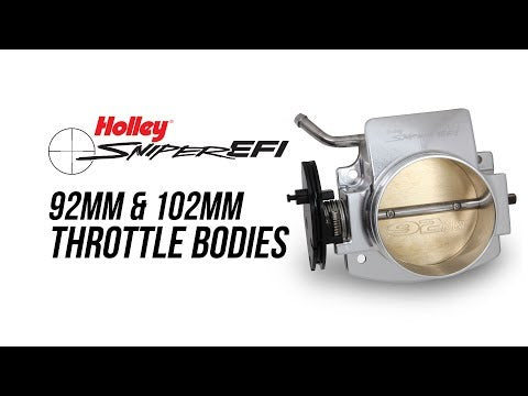 Holley Sniper® #860005-1 GM LSx 102MM EFI Throttle Body with GM IAC provision