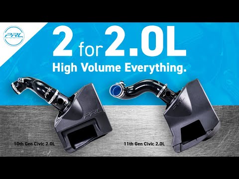 PRL Motorsports® (22-24) Honda Civic K20C2 Cold Air Intake System with Oiled Filter