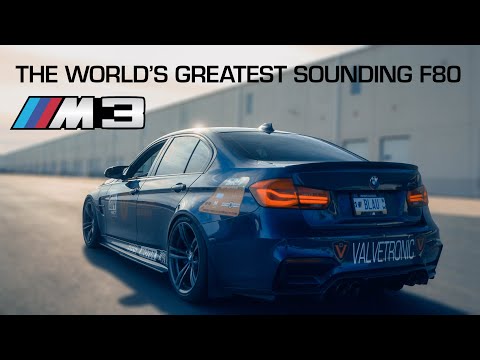 Valvetronic Designs® BMW M3/M4 F8x Valved Sport Cat-Back Exhaust with 4" OD Tips