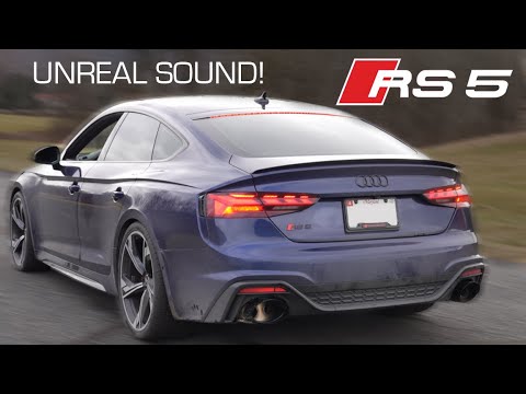 Valvetronic Designs® Audi RS5 B9 Valved Sport Titanium Cat-Back Exhaust with 4" OD Tips