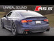 Valvetronic Designs® Audi RS5 B9 Valved Sport Titanium Cat-Back Exhaust with 4" OD Tips