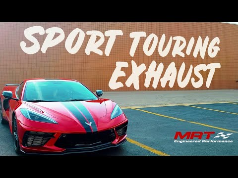 MRT Performance® (20+) Corvette C8 Stingray 304SS 3" Touring Cat-Back Exhaust with Quad 4" OD Tips