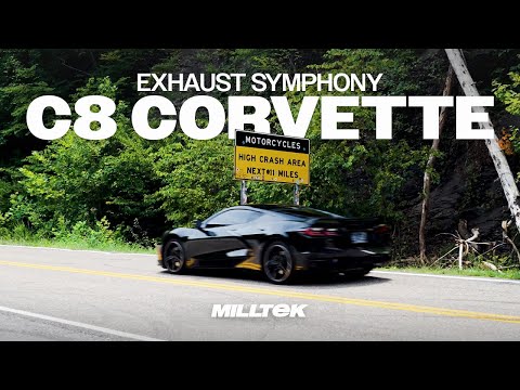 Milltek® (20-25) Corvette C8 Stingray 304SS 3" Cat-Back Exhaust with 4.5" OD Tips