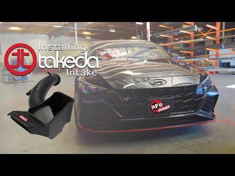 Takeda® (22-24) Hyundai Elantra N Stage-2 Cold Air Intake System