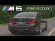 Valvetronic Designs® BMW M5 F90 Valved Titanium Cat-Back Exhaust with 4" OD Tips