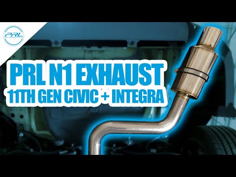 PRL Motorsports® (22+) Acura Integra/Honda Civic 1.5L 304SS 3" Cat-Back Exhaust