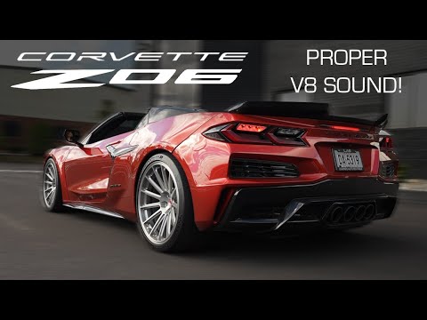 Valvetronic Designs® Corvette C8 Z06 Titanium Valved Sport Cat-Back Exhaust with 4" OD Tips