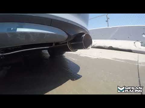 Megan Racing® (22-26) Honda Civic FE1/FE2/FE4 Drift Spec Cat-Back Exhaust with 4" OD Polished Tip
