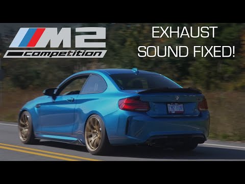 Valvetronic Designs® BMW F87 M2 Competition Equal Length Valved Sport Cat-Back Exhaust with 4" OD Tips