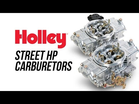 Holley® #0-82951SA Aluminum Street HP Carburetor (950 CFM - 4150 - Mechanical Secondaries - Shiny - Gasoline)
