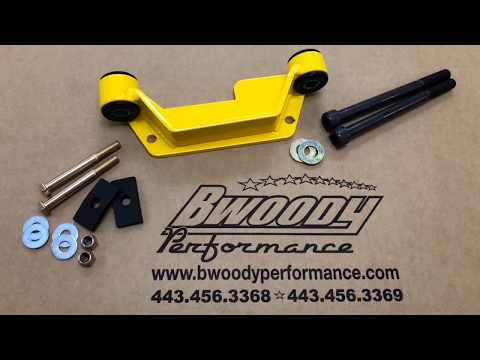BWoody Performance® Trackhawk/Grand Cherokee Rear Differential Brace