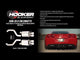Hooker (06-13) Corvette Z06 C6 3" 304SS Axle-Back Exhaust with Dual NPP Mufflers