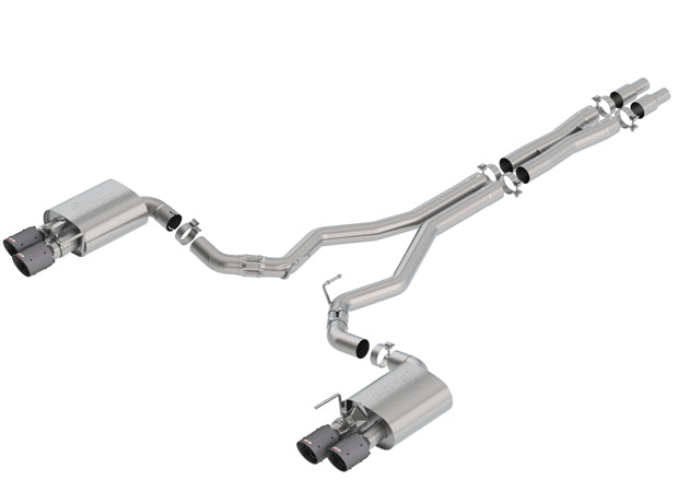 Borla® (18-22) Mustang GT Coupe ATAK 3" 304SS Cat-Back System with AEV - 10 Second Racing