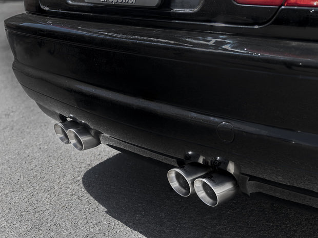 aFe® Mach Force XP™ 304 SS Cat-Back Exhaust System with Quad Rear Exit 