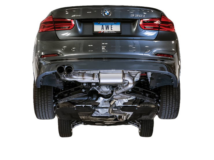 Awe Tuning® (12-20) BMW 328i/330i/428i/430i Touring Edition 304SS Axle-Back System