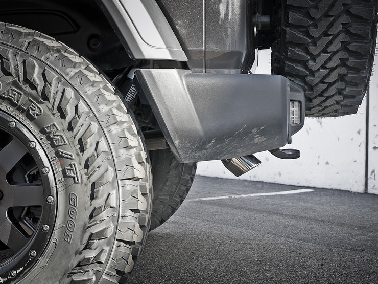 aFe® (18-23) Wrangler JL MACH Force-Xp Hi-Tuck 2-1/2" 409SS Axle-Back System