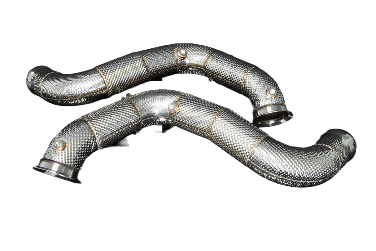 Boost Logic® (07-15) AMG C63 3" 304SS Catless Down Pipes