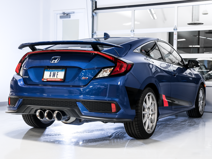 Awe Tuning® (17-20) Civic Si Coupe 304SS Track Edition Cat-Back System