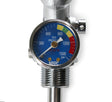 NOS® 10 LB. BOTTLE SUPER HI-FLOW VALVE ASSEMBLY WITH SIPHON TUBE & GAUGE - 10 Second Racing